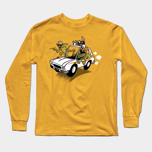 Gremlins in a Gremlin Long Sleeve T-Shirt by GiMETZCO!